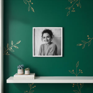 Tekli Beyaz 30x30 Çerçeve