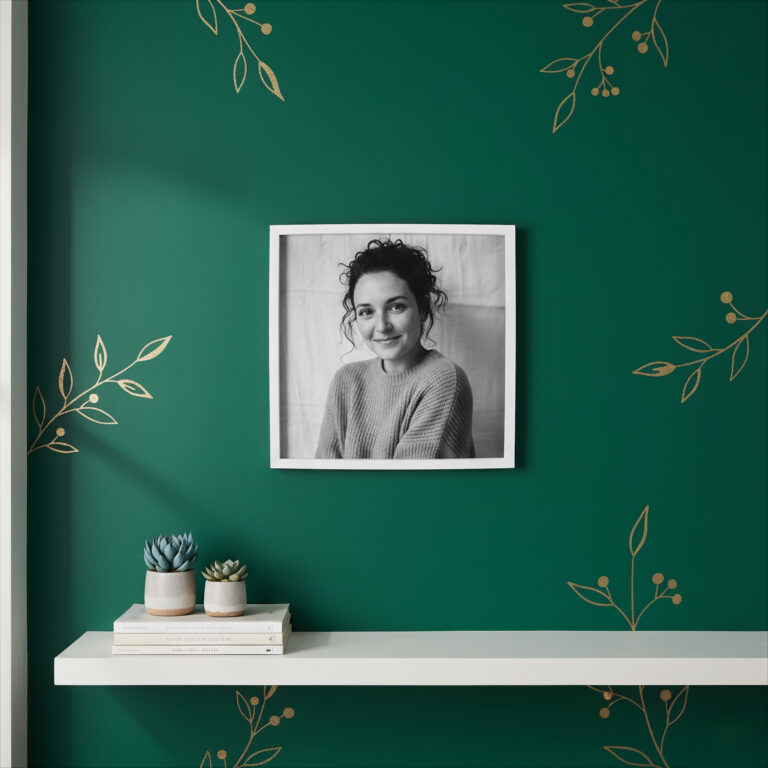 Tekli Beyaz 30x30 Çerçeve