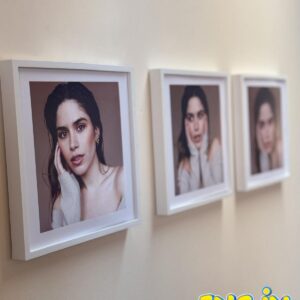 20X20 Sök Tak Kare Çerçeve Beyaz